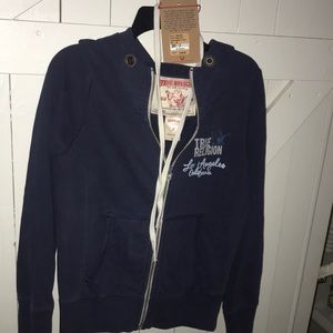 True Religion Brand Jeans Hoodie size medium